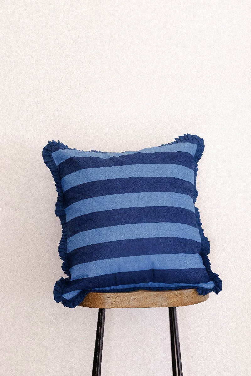 True Blue Cushion - Rudi Collective
